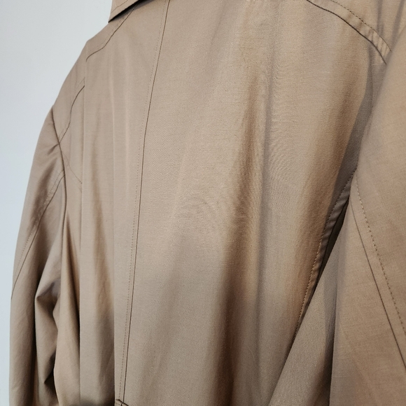 London Fog Double-Breasted Trench Coat - Size‎ Large - Picture 6 of 16